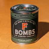 F Bombs Vintage Paint Can·dle | Funny Candle