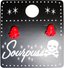 Earrings - Sourpuss - Red Octopus