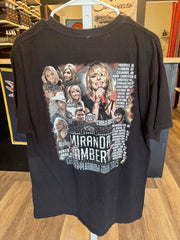 Men's Miranda Lambert Certified Platinum Tour 2015 Concert Shirt Large