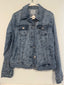 Torrid Denim Jacket Hearts Size 1