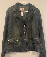 Roper Denim Jacket Size XL