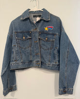 Forever 21 Sunshine Denim Jacket Size Small