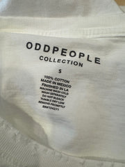 Pre-Owned Odd People California Surf Tiger Tee Shirt Size Small