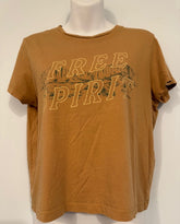 Pre-Owned Pink Brand Free Spirit Tee Shirt Size Medium
