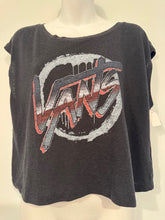 Pre-Owned Vans Cropped Sleeveless Tee Shirt Size Medium