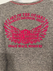Pre-Owned Harley Davidson Lake Of The Ozarks Tee Shirt Size Medium
