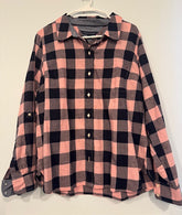 NWT Tommy Hilfiger Pink Flannel Size Large