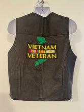 Pre-Owned Biker Vest "VIETNAM VETERAN 1960" Size large