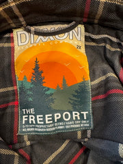 Pre-Owned Dixxon Women's "The Freeport" Flannel Button Up Size 2XL