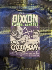 Pre-Owned Dixxon Women's "The GILL_MAN" Snapped Flannel Size 2XL