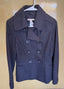 Pre-owned American Rag Cie 1984 Black/Grey Peacoat Size Extra Small