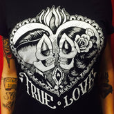 NWT Cartel Ink BLACK WHITE | True Love Tee Shirt