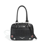 Lux de Ville Matte Black Hotrod Tote Medium