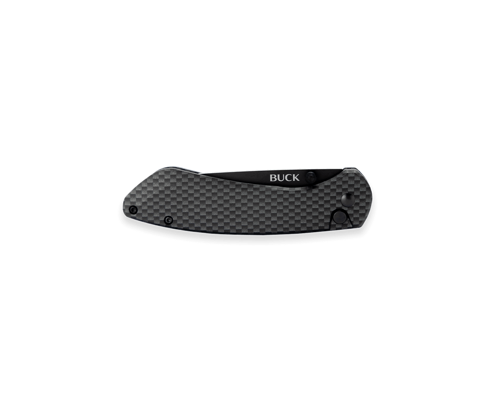 Buck Knives 744 Sovereign Knife Black Carbon Fiber