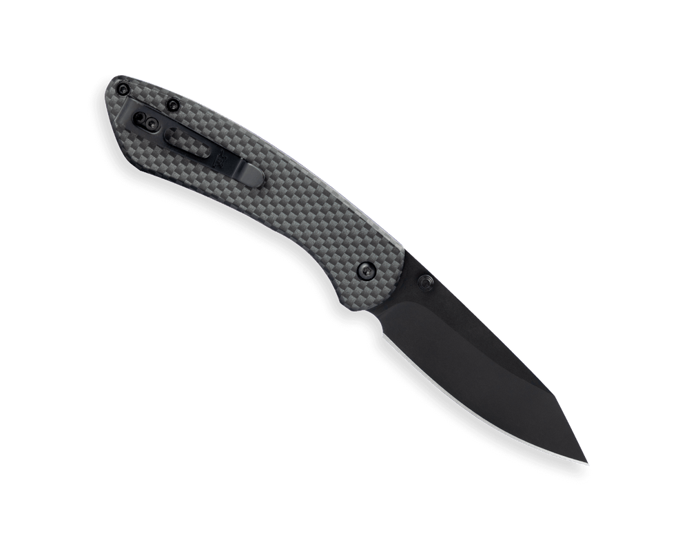 Buck Knives 744 Sovereign Knife Black Carbon Fiber