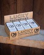 LUCKY TOOTHPICKS ORIGINAL 40 COUNT TIN
