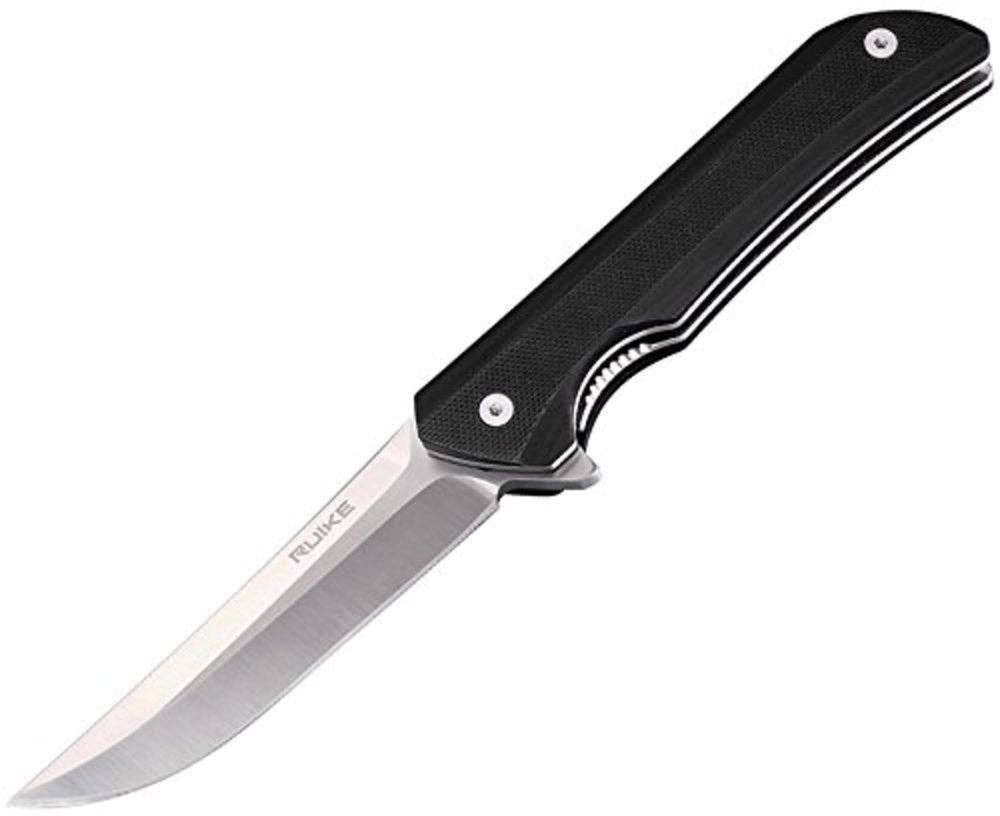 Ruike Hussar 121-B Blade, Black G-10 Handle with Clip Main image