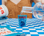 Jaws Movie Poster Logo Shot Glass | Holds 2 Ounces