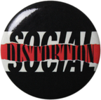 1.25" Button - Social Distortion - Ripped - Rock Music Band