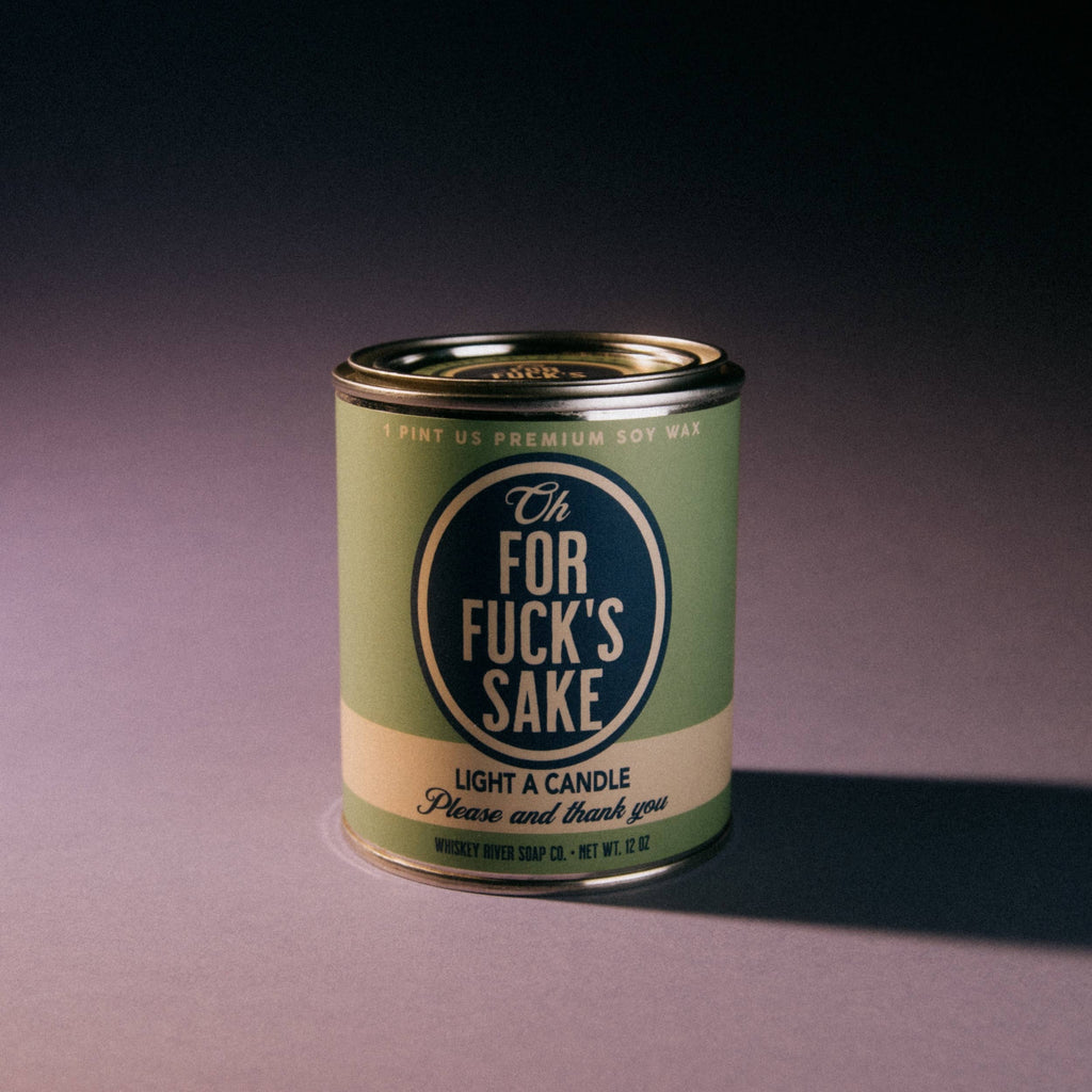 For Fuck's Sake Vintage Paint Can·dle  | Funny Candle