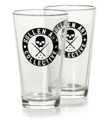 Badge Beer Glass Set Of 2