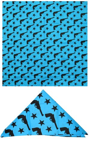 Bandana - Sourpuss - Pistols & Stars (Two Colorways)