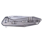 Ruike Large Folding Knife Stainless Steel Safety Lock