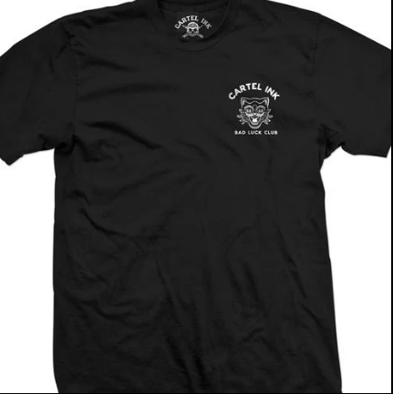 Cartel Ink Bad Luck Club Graphic Tee Secondary image