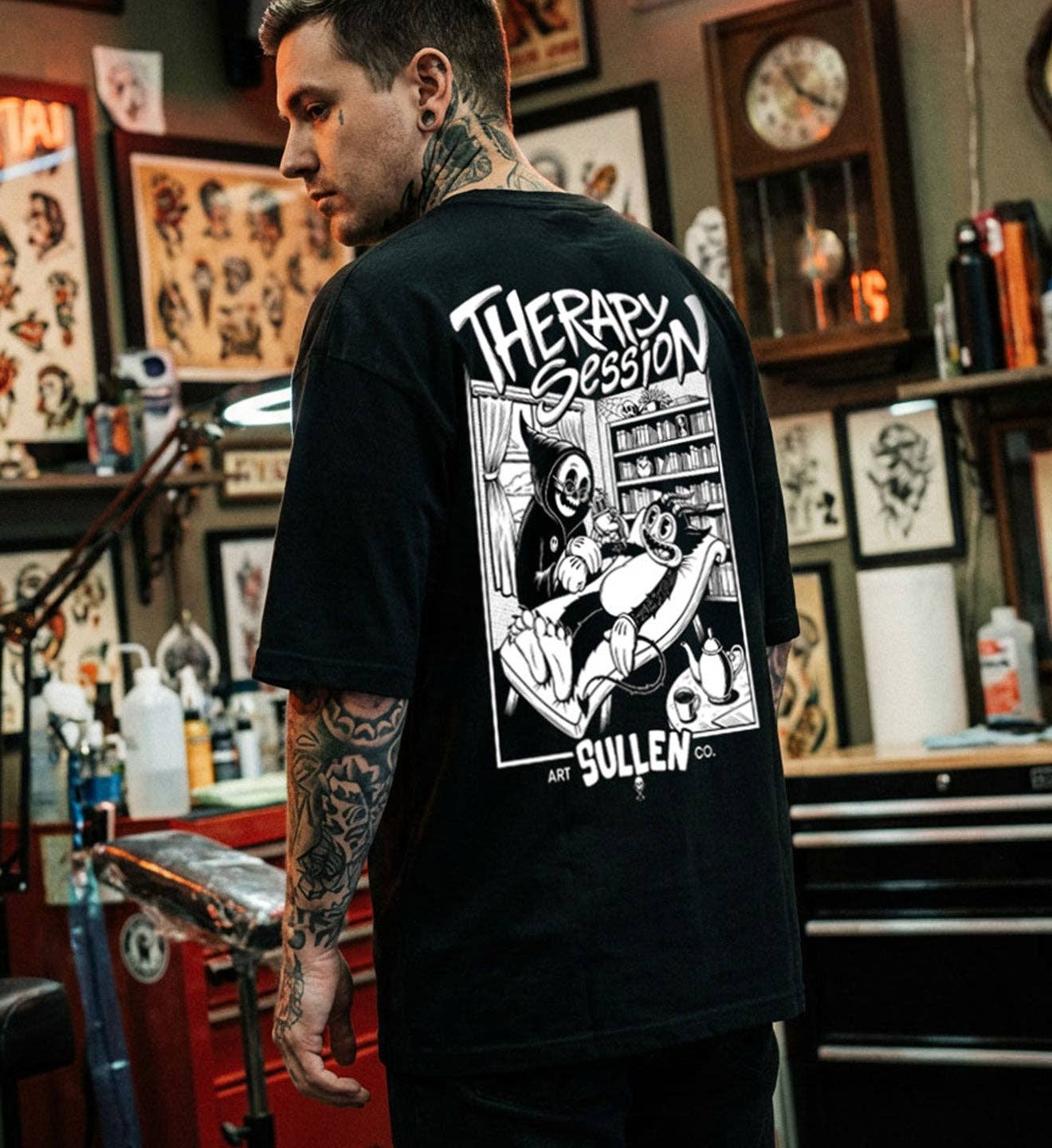 SULLEN Therapy Session "1 Ton" T-SHIRT OVERSIZED