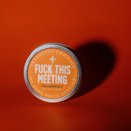 Fuck This Meeting Emergency Ambiance Travel Tin | Funny Candle