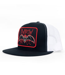 Lowbrow Bat Two Tone Trucker Hat