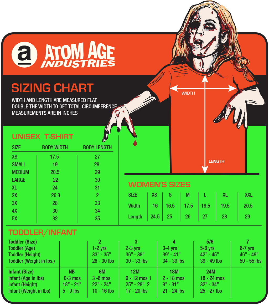 ATOM AGE "ATTACK OF THE KUNG FU GIRLS" T-SHIRT