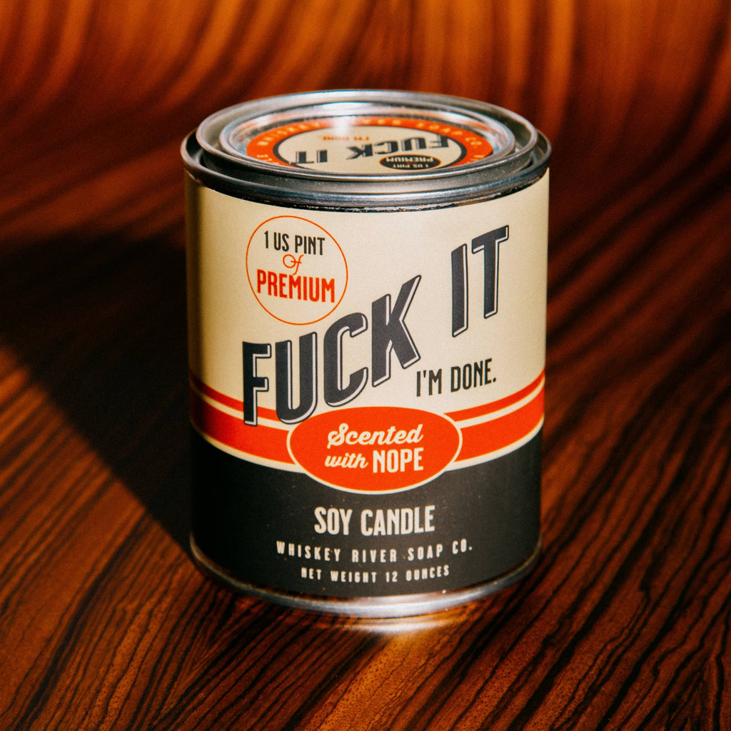 Fuck It Vintage Paint Can·dle | Funny Candle