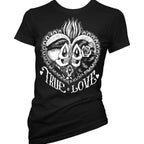 NWT Cartel Ink BLACK WHITE | True Love Tee Shirt