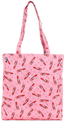 Tote Bag - Sourpuss - Pretty in Pink Makeup Lipstick Heart