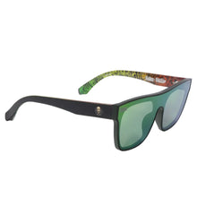 Cholohaflys Glasses - Shiny Black/Green