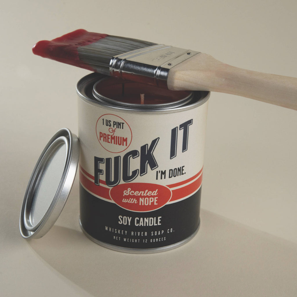 Fuck It Vintage Paint Can·dle | Funny Candle