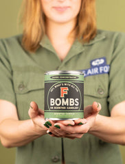 F Bombs Vintage Paint Can·dle | Funny Candle