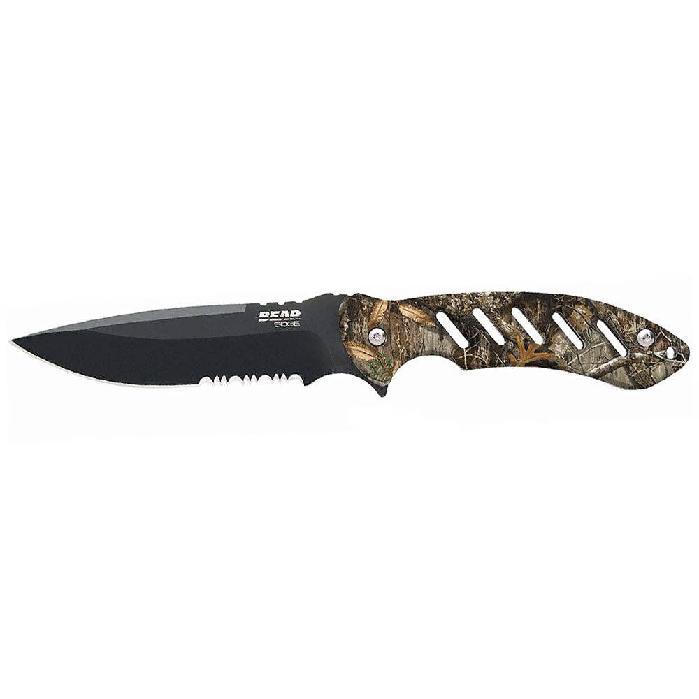 Bear & Son Bear Edge BRISK Drop Point Knife + Sheath Camo Main image