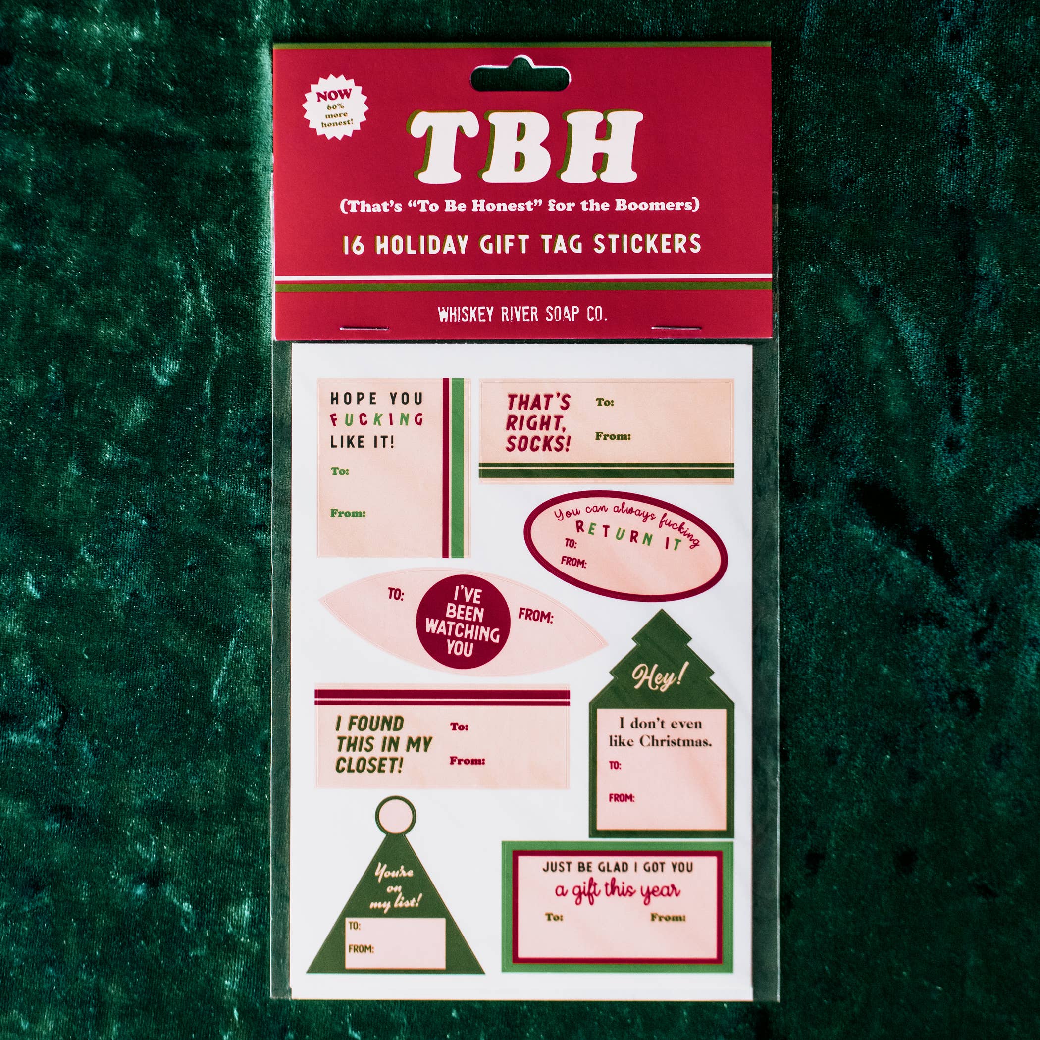 TBH Holiday Gift Tags | Funny Christmas Gift Tags