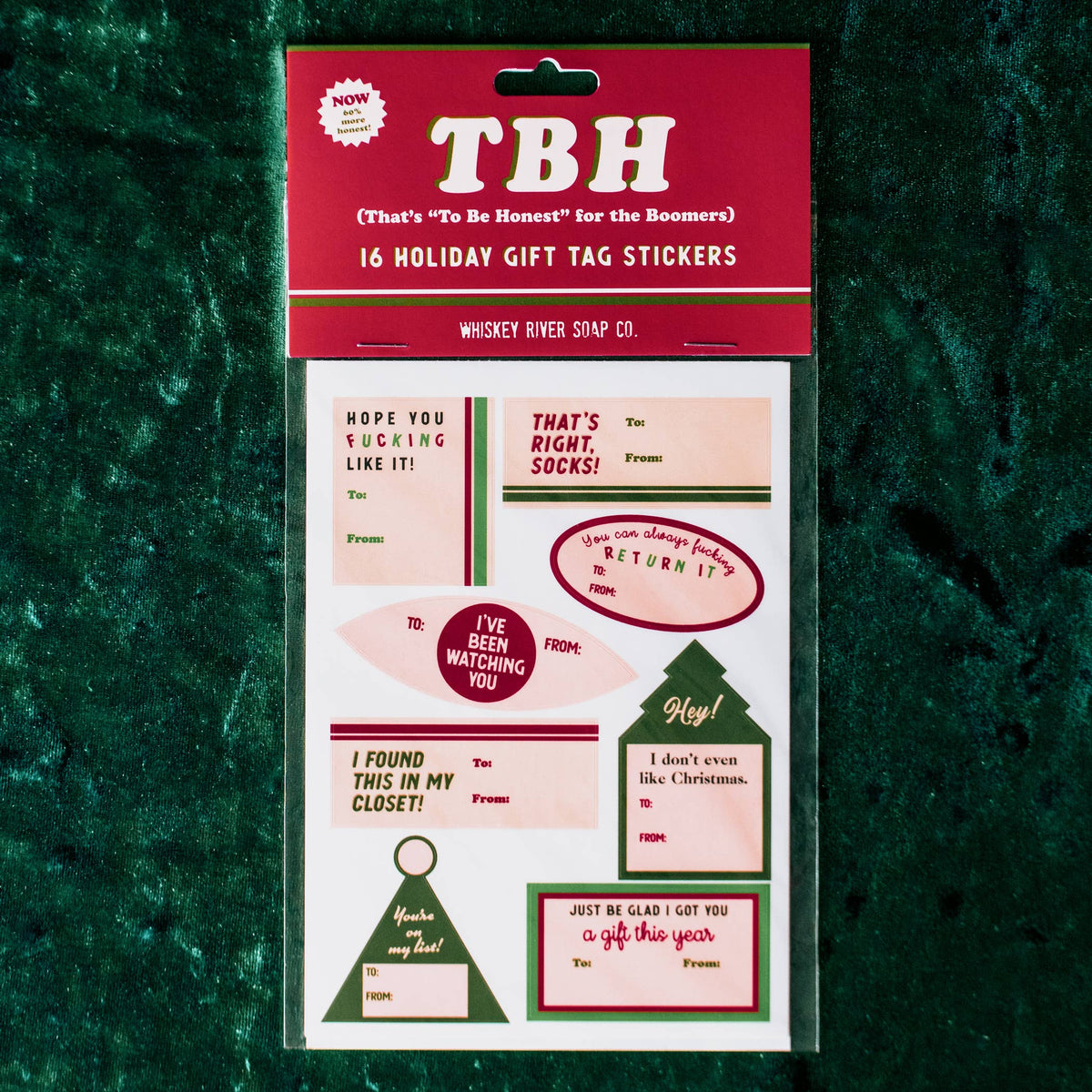 TBH Holiday Gift Tags | Funny Christmas Gift Tags