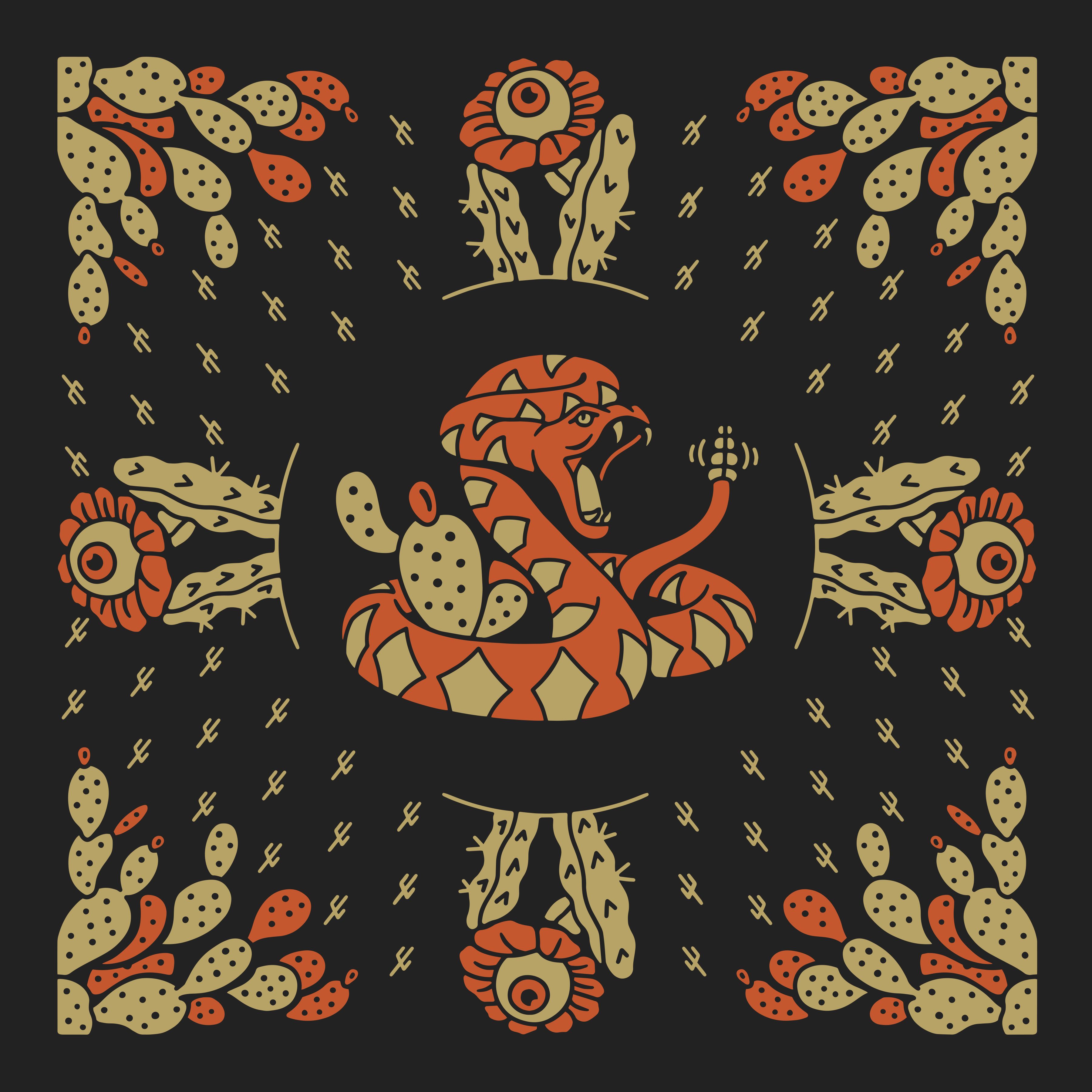 "Cactus Dream" Bandana