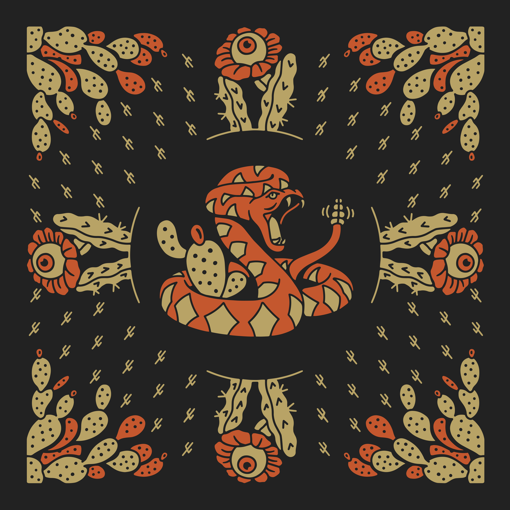 "Cactus Dream" Bandana