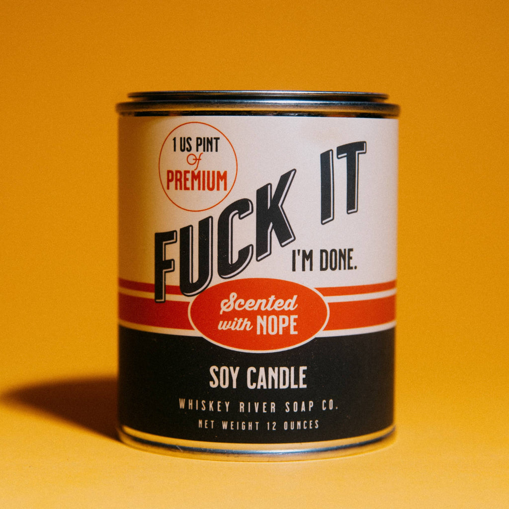 Fuck It Vintage Paint Can·dle | Funny Candle
