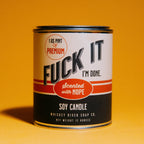 Fuck It Vintage Paint Can·dle | Funny Candle