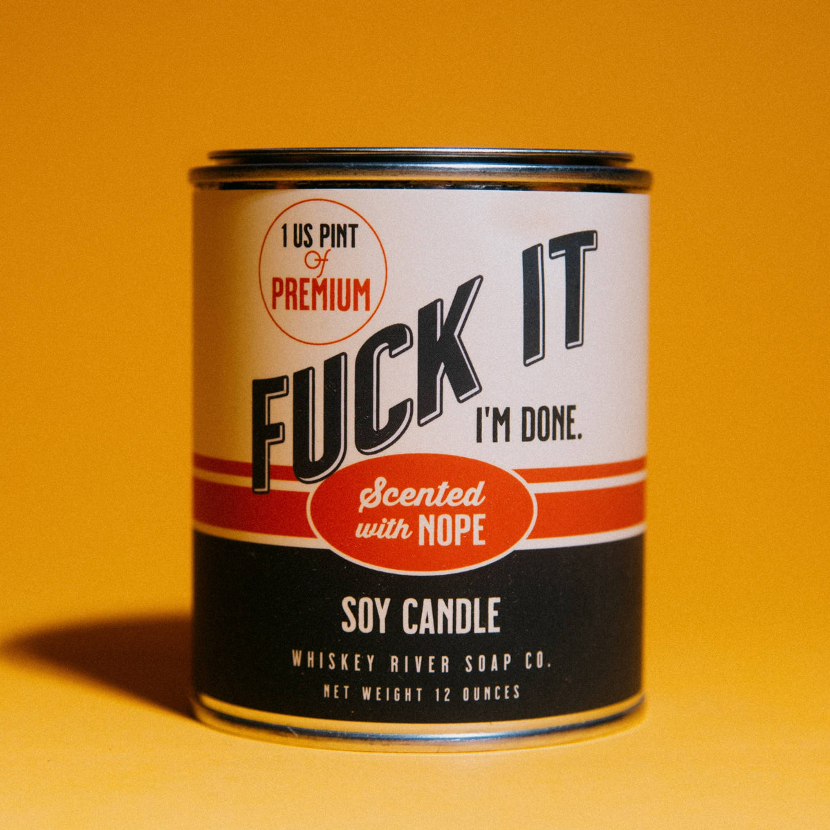 Fuck It Vintage Paint Can·dle | Funny Candle