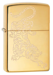 Zippo 254B Tattoo Tiger Design