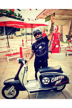 5023-BLACK WHITE | Cartel Ink Born To Rumble 1969