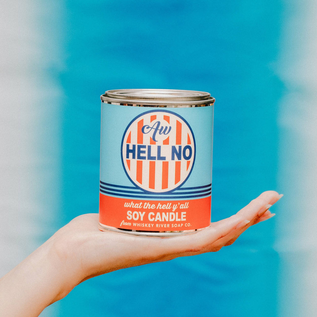 Aw Hell No Vintage Paint Can·dle | Funny Candle