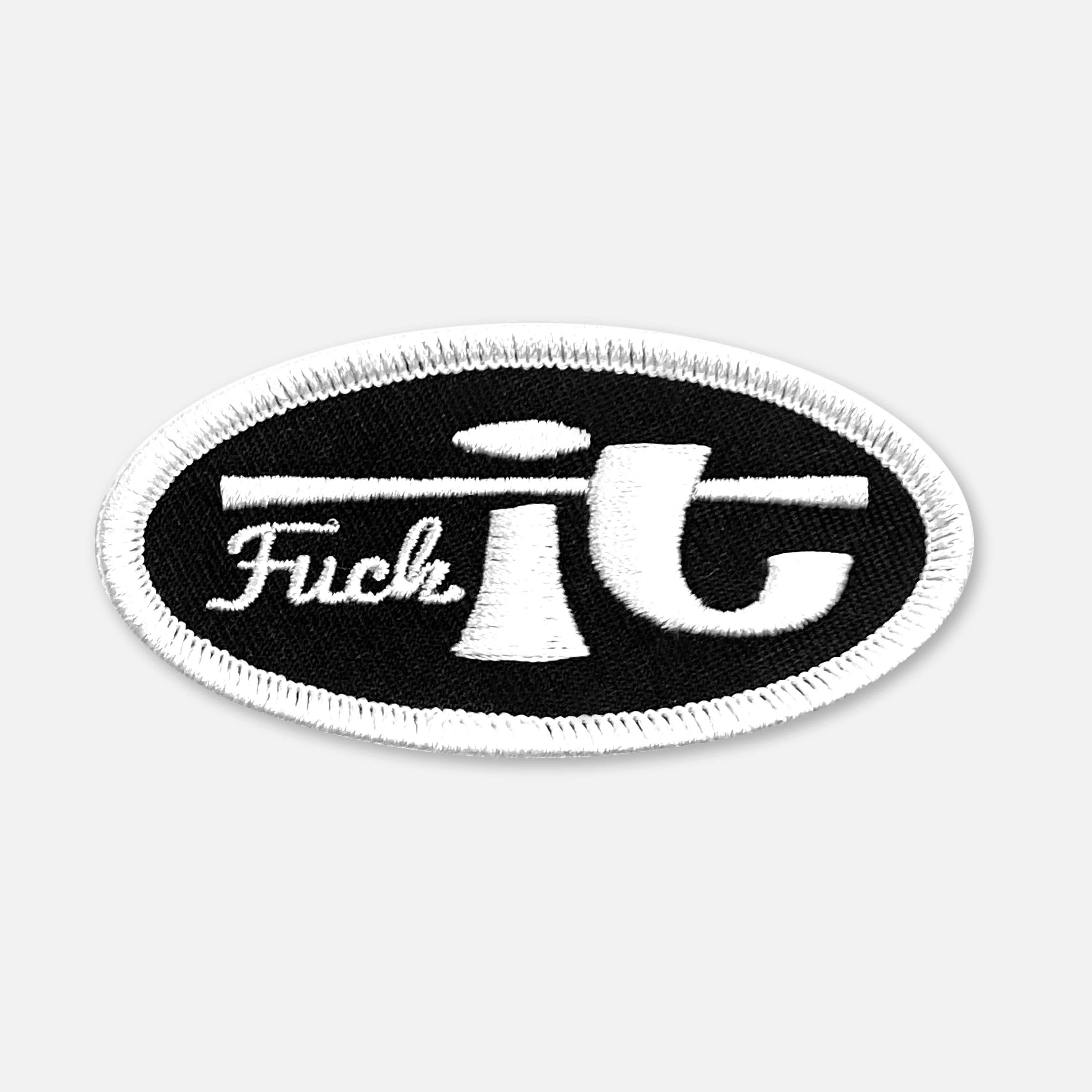 SMALL SIZE FUCKIT OVAL PATCH Main image